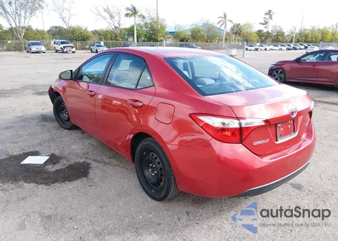 2016 Toyota Corolla Le from USA, damaged, VIN 5YFBURHE6GP400985